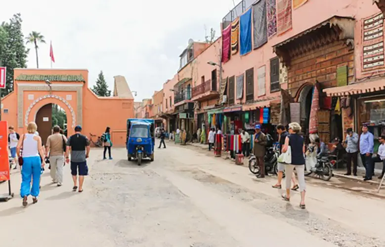 Marrakech a piedi: percorsi pedonali che evitano la folla a Marrakech