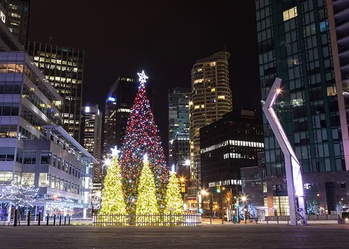Guida a Vancouver: cosa vedere in un Natale magico sulla costa canadese
