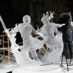 Viaggio a Stowe: Sculture di Ghiaccio uniche al Giardino Botanico Daniel Stowe